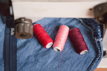 ミシンソーイングにおける生地・布による糸の選び方