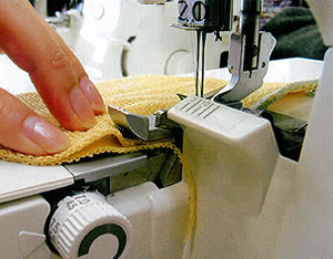 ベビーロックロックミシン衣縫人の微調整できる糸調子