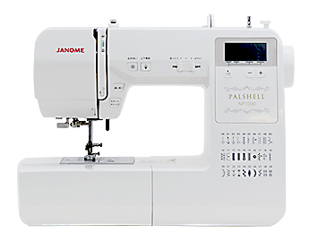写真：ジャノメ コンピューターミシン 「NP1000」パルシェルシリーズ新デザイン登場！
