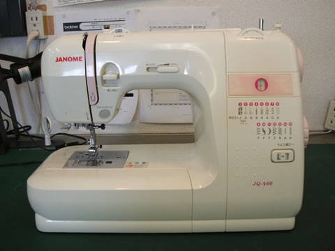 ジャノメ　電子ミシン  JANOME  JQー460