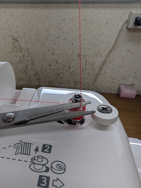下糸巻きミス