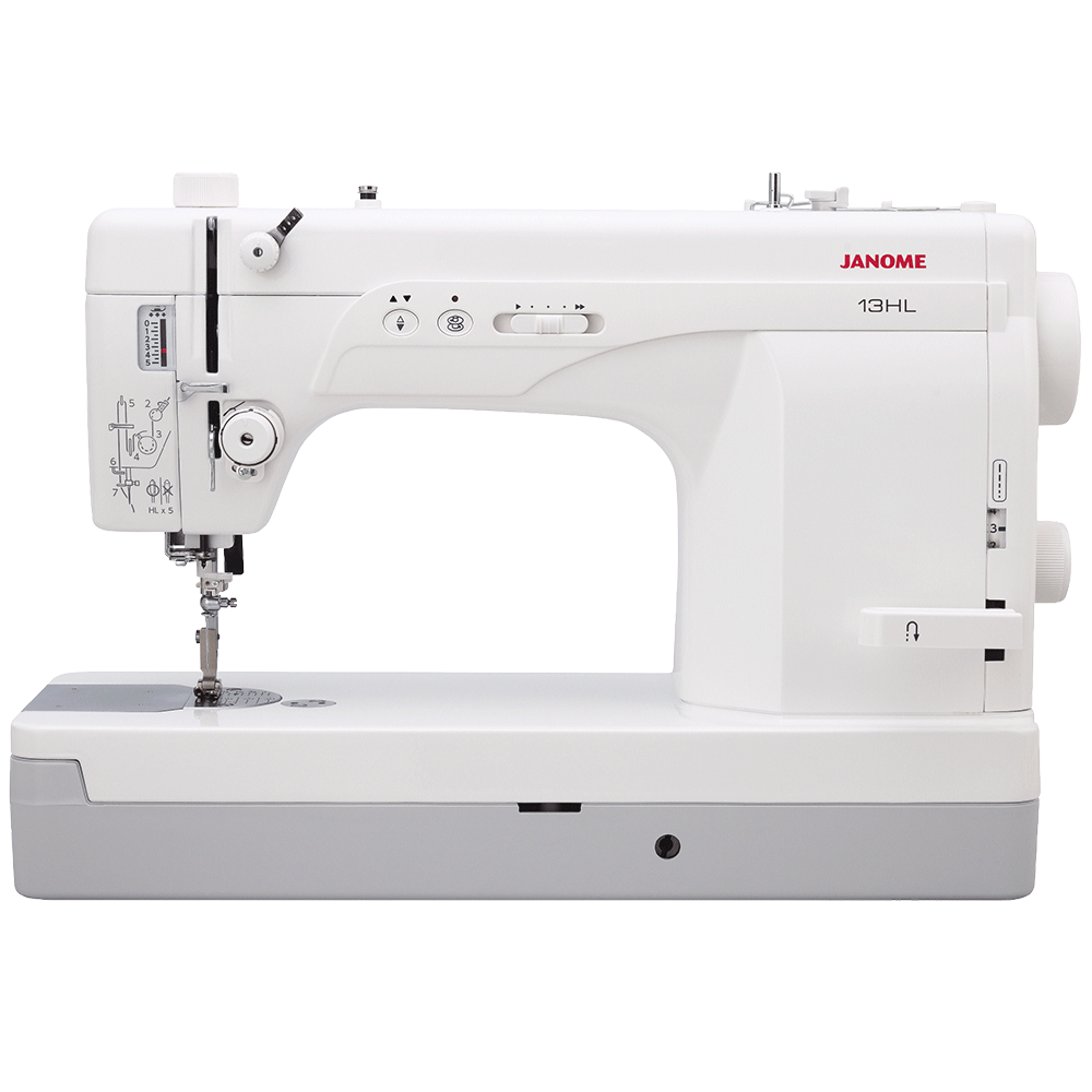 写真：ジャノメ 職業用ミシン [13HL]  JANOME 蛇の目 HL針仕様 平針仕様