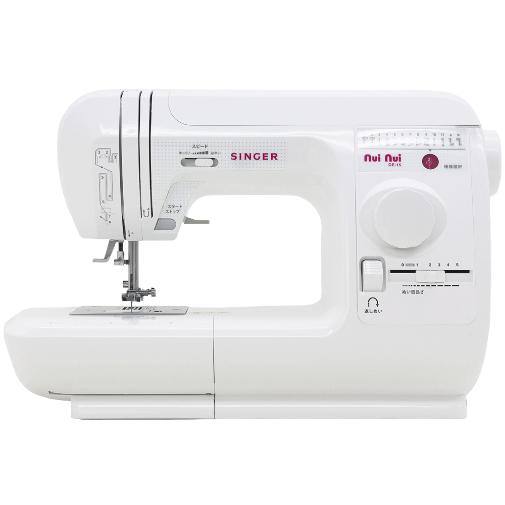 写真：シンガーミシン「CE-15」「CE15」電子ミシン