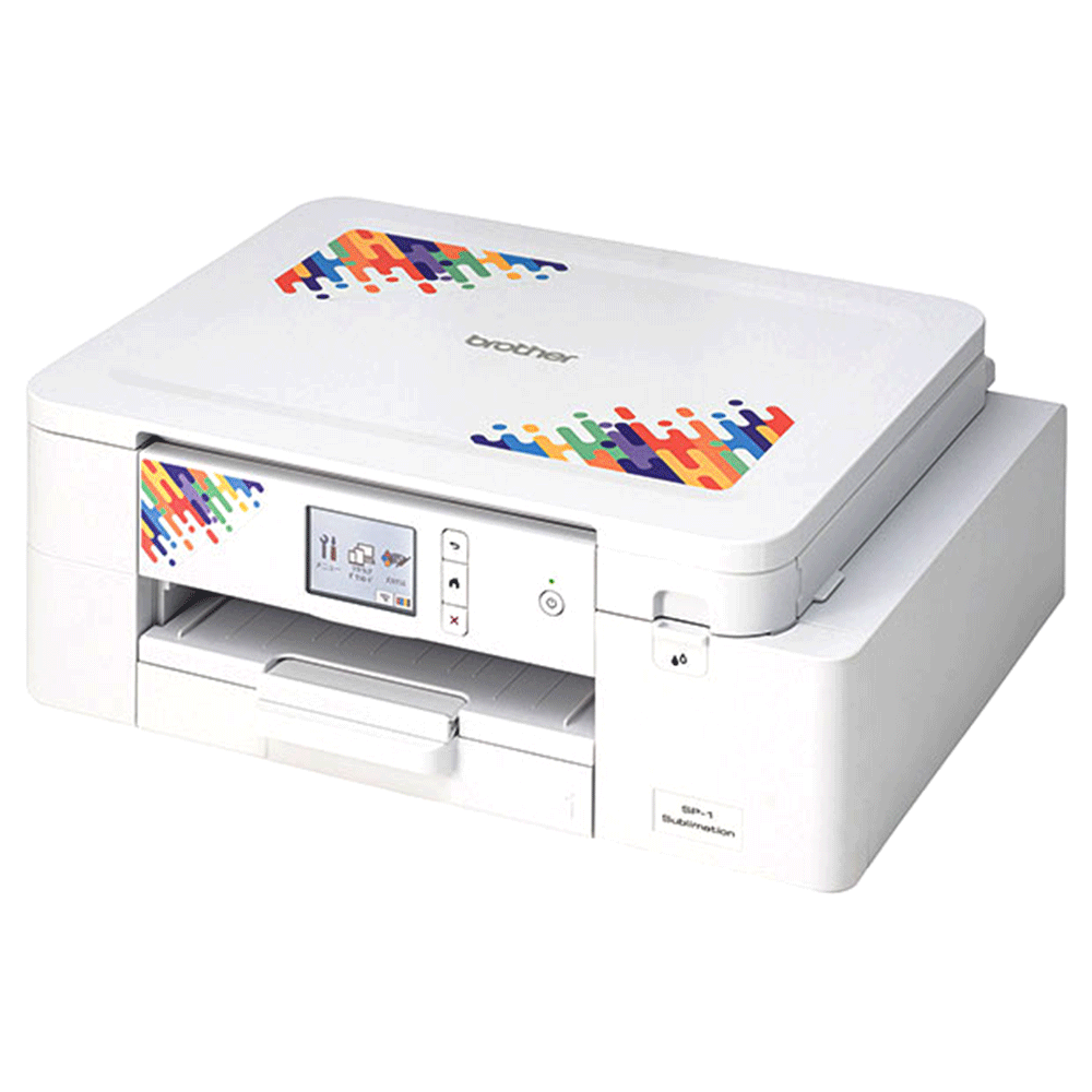 写真：ブラザー昇華プリンターSP1（※アイロン、または別売のヒートプレス機が必要です）